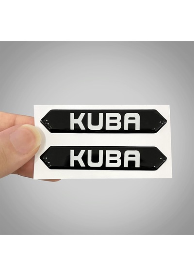 Küba 3D Arma Sticker Yapıştırma 2 Adet