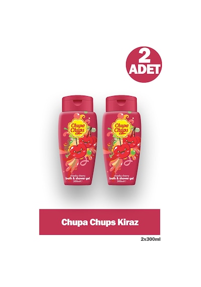 Chupa Chups Kiraz Duş Jeli 300 Ml 2 Adet