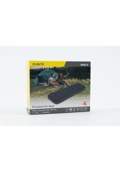 Pompalı Tek Kişilik Yatak 191x73x22cm Çok Renkli