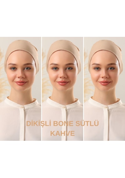 Melodi Scarf Kadın Tesettür Dikişli Set Bone Sütlü Kahve 3 Adet Bağlamalı Penye Bone Sütlü Kahve Sütlü Kahverengi Melodi Scarf Kadın Tesettür Dikişli Set Bone Sütlü Kahve 3 Adet Bağlamalı Penye Bone Sütlü Kahve Sütlü Kahverengi
