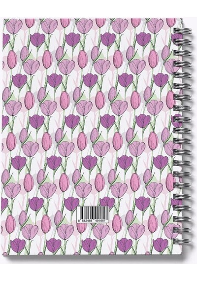 My Mia Art Tulip-midi 14x20 Çizgili Defter Çok Renkli