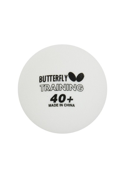 Butterfly 40+ 6'lı Masa Tenisi Antrenman Topu Beyaz