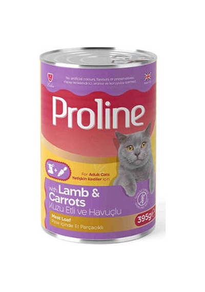 Kuzu Etli Ve Havuçlu Pate Yetişkin Kedi Konservesi 395 Gr