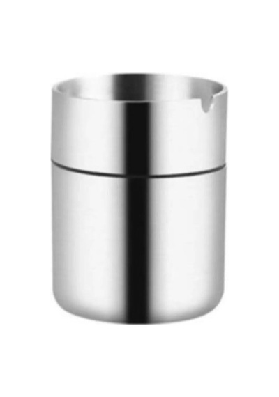 Oto/masaüstü Küllük 10 Cm Paslanmaz Metal Bej Oval