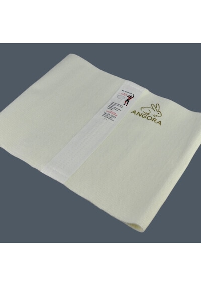 Safyün Yün Korse %100 Angora Giydirmeli Unisex Ince Krem