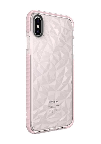 Apple Uyumlu iPhone Xs Max 6.5 Kılıf Tchs Buzz Kapak - Pembe Pembe