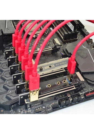 4444 M2 To Usb 3.0 Pci-E M.2 Ngff 1X 16A Adaptör Çevirici Ekspres