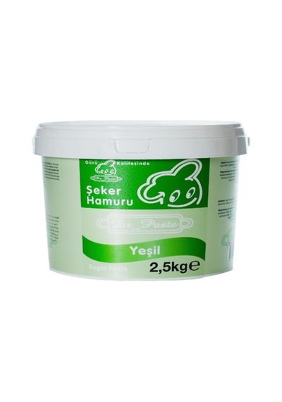 Dr Paste Şeker Hamuru 2,5 Kg - Yeşil