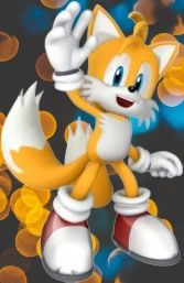 Ayaklı Pano Sonic Boom 33x24 Miles Tails Masa Dekoru Çocuk Odası Dekoru Turuncu Diğer