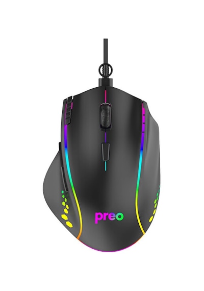 Preo MG30 RGB LED 7D Makro7200DPI Kablolu Oyuncu Mouse