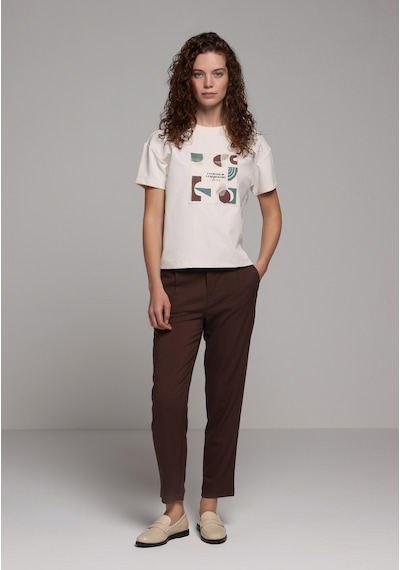 Colin's Colins Regular Fit Yüksel Bel Düz Paça Kadın Kahverengi Pantolon Cl1068239 Q1.v1 Brw Kahverengi