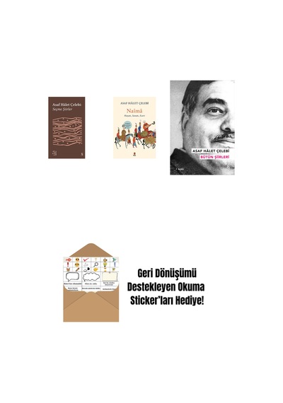 Everest Açıkhava 35 - Seçme Şiirler + Naîmâ + Asaf Hâlet Çelebi - Bütün Şiirleri + Okuma Sticker'ları