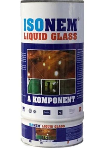 Nalport Isonem Liquid Glass Sıvı Cam 2 Kg A-B Bileşen