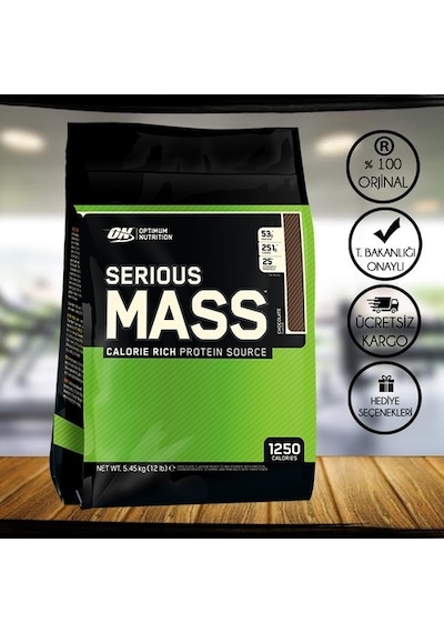 Optimum Serious Mass Gainer 5450G Karbonhidrat Tozu + Hediye