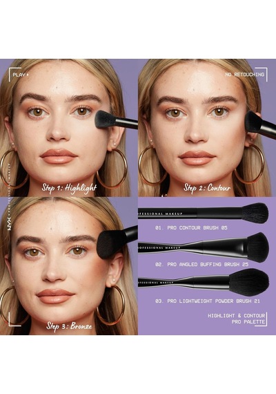 Highlight & Contour Pro Palette Belirtilmemiş