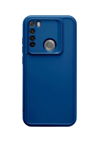 Redmi Note 8 Uyumlu Kamera Korumalı Darbeye Dayanıklı Renk Atmayan Keep Silikon Kılıf Lacivert