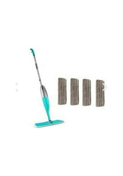 Water Sprey Su Hazneli Sprey Mop 3 Yedekli Mikrofiber Bez 300 ML