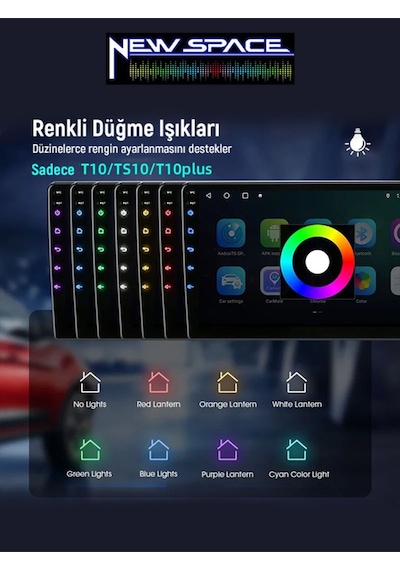 Toyota Corolla Android 4gb Ram 64gb Rom 8 Çekirdek Carplay Multimedya