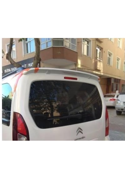 Peugeot Partner Tepee 2009-2018 Beyaz Spoiler