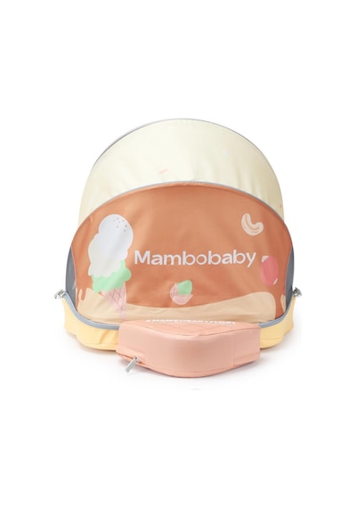 Mambobaby Yüzme Simidi - Cornet, Emniyetli, Gölgelikli Ve Ayak Destekli
