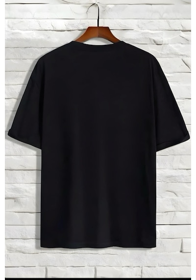 Yeah 02 Ön Baskılı Bisiklet Yaka Erkek Tshirt 001