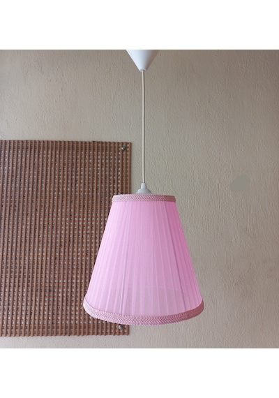 N-35 Pembe Organze Yatak Odası Çocuk Ve Bebek Odası Avize Pembe