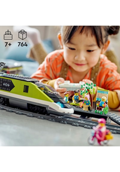LEGO® City Ekspres Yolcu Treni 60337 7+ Yaratıcı Oyuncak Yapım Seti - 764 Parça