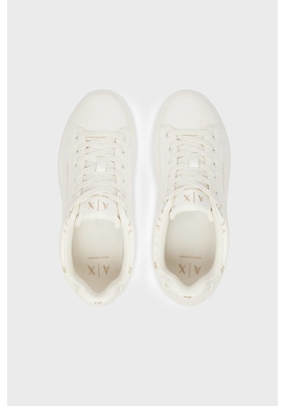 Armani Exchange Logolu Sneaker Ayakkabı Kadın Ayakkabı Xw003064 Af17570 Mz128 Beyaz-gold