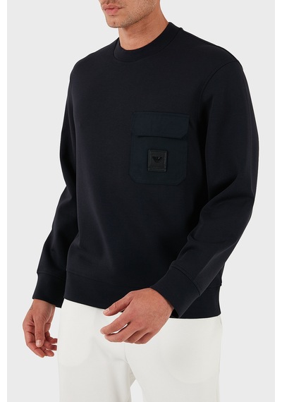 Emporio Armani Erkek Sweat Em002925 Af10013 Ub118 Lacivert Lacivert