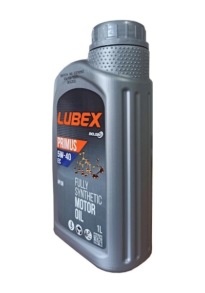 Lubex Primus 5W-40 Ec Tam Sentetik Motor Yağı 4 x 1 L