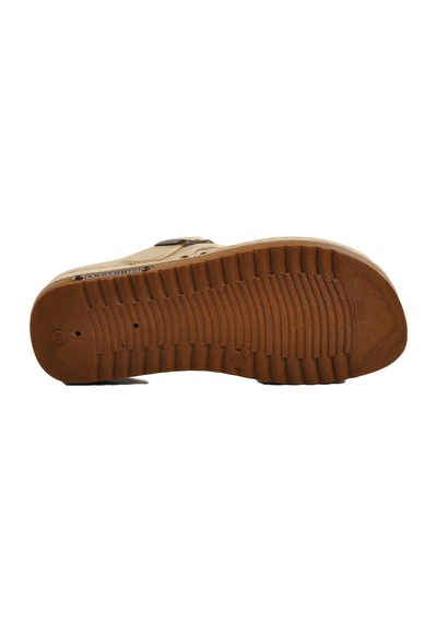 Bej Anatomik Unisex Sabo Terlik 07-008 G Bej