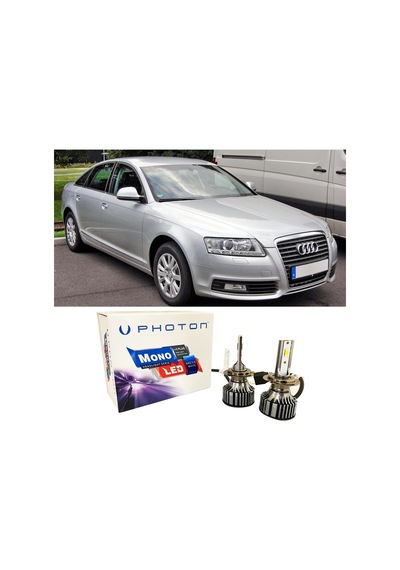 Audi A6 C6 Led Xenon Uzun Far Ampulü H1 Mono Yeni Seri Beyaz 2004-2011
