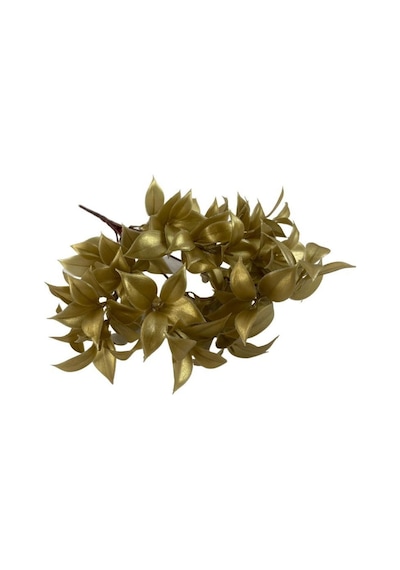 Yapay Çiçek Altın Gold Limon Yaprağı Demet Şimşir Demeti Garnitür