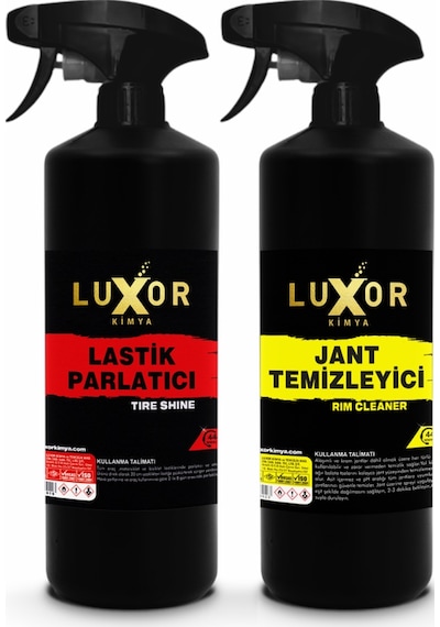Luxor Kimya Gold Set Lastik Parlatıcı ve Jant Temizleyici 473 ML
