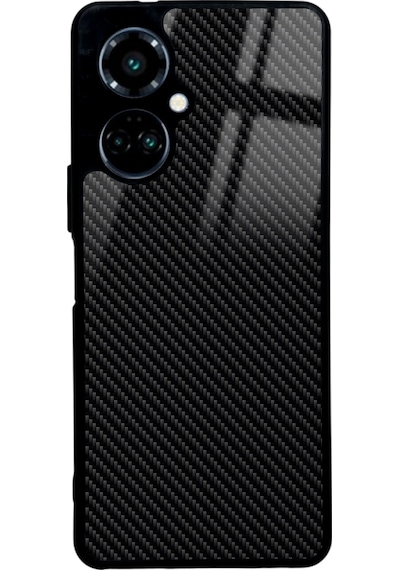 Tecno Camon 19 Carbon Tasarımlı Glossy Telefon Kılıfı Çok Renkli