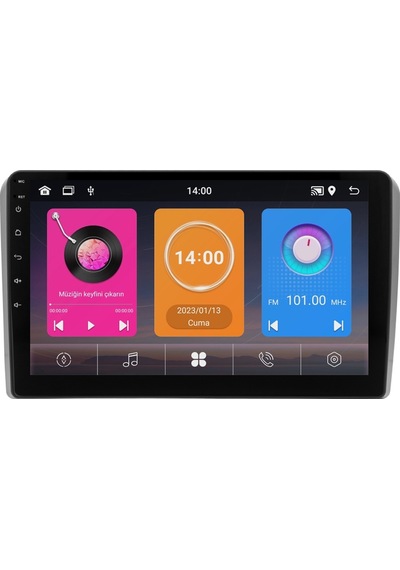 Audi A3 Android Multimedya Sistemi 2005-2012 Crv-4010xaa