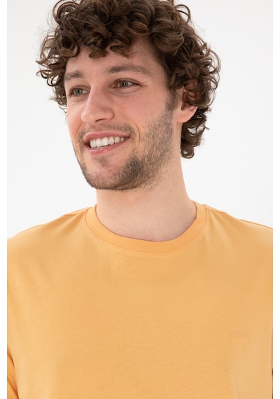 U.S. Polo Assn. Erkek Regular Fit Bisiklet Yaka Turuncu Basic Tişört 50305928-VR202 U.S. Polo Assn. Erkek Regular Fit Bisiklet Yaka Turuncu Basic Tişört 50305928-VR202