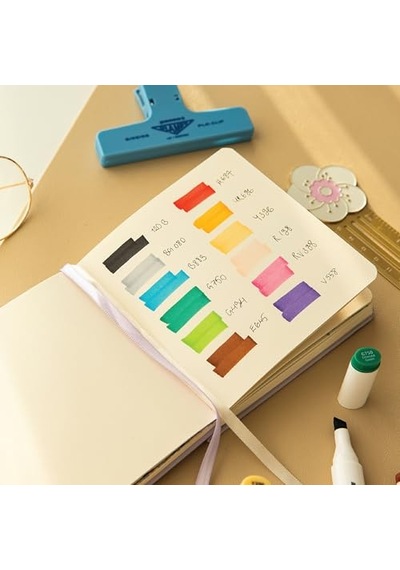 Sert Kapaklı Düz Defter - 17x24 Cm, 96 Yaprak 124-Pembe