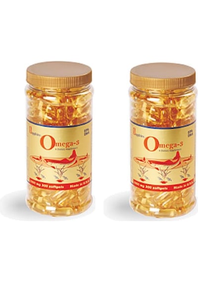 Sapphire Omega-3 1000 Mg Softgel 200 Yumuşak Kapsül 2 Kutu