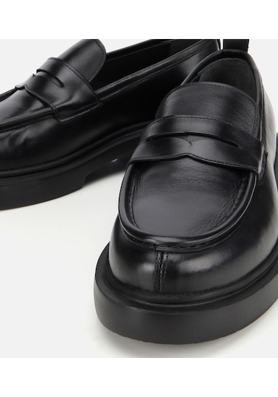 Hotiç Erkek Deri Siyah Yüksek Tabanlı Klasik Loafer 02ayh311850a100 Siyah Hotiç Erkek Deri Siyah Yüksek Tabanlı Klasik Loafer 02ayh311850a100 Siyah