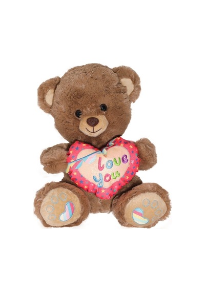 Pjh2324 Peluş Kalpli Ayı Love You 30 Cm -vardem Çok Renkli