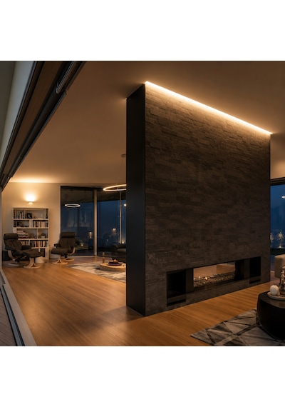 Dl158f Esnek Sıva Altı Trimless Led Profil 1 Metre 15x12 Mm Alüminyum Delikli Kanatlı Alçıpan Gömme Led Kanal 55542943
