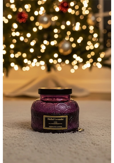 Lavantalı Aromatik Mum