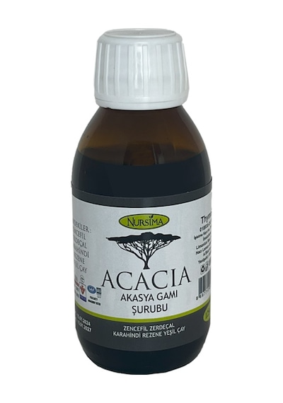 Nursima Acacia Akasya Gamı Şurubu 125 ML