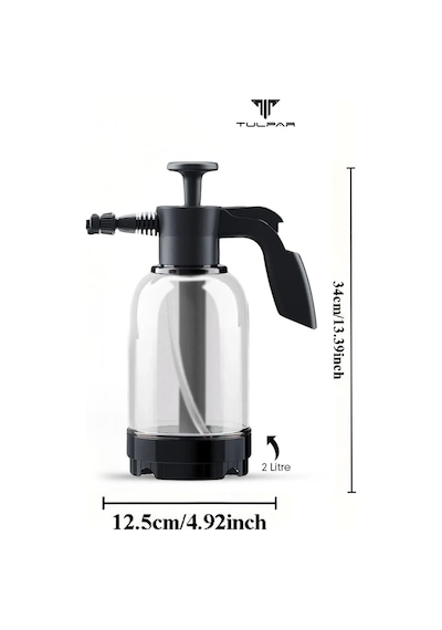 Yüksek Basınçlı 2 Başlıklı Su & Köpük Pompası 2 Litre Çok Amaçlı Kullanım Su Köpük Püskürtücü 2 Litre