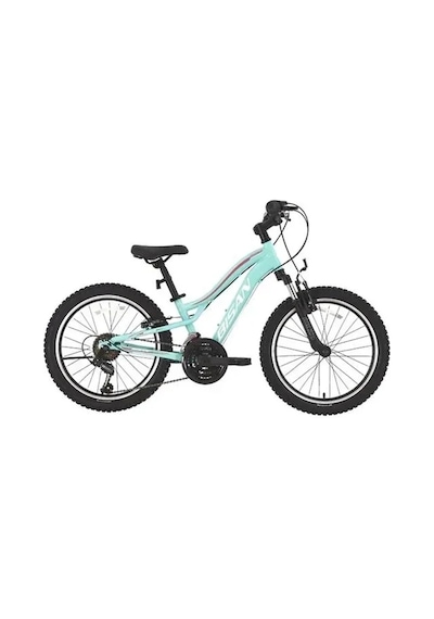 Bisan Gazelle Kadın Dağ Bisikleti 30cm V 24 Jant 18 Vites Turkuaz Koyu Pembe Çok Renkli
