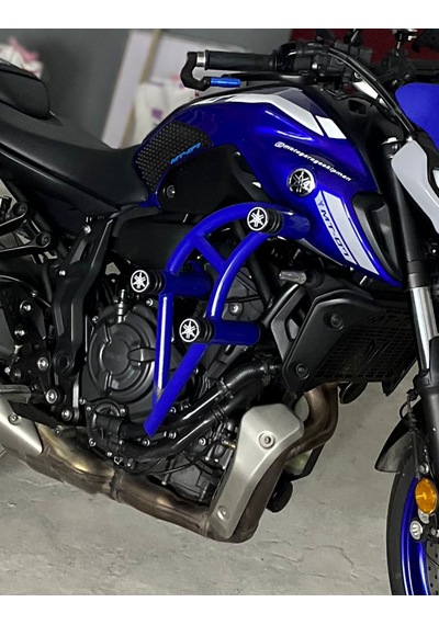 Yamaha Mt 07 Ön Koruma Demiri İcon Blue
