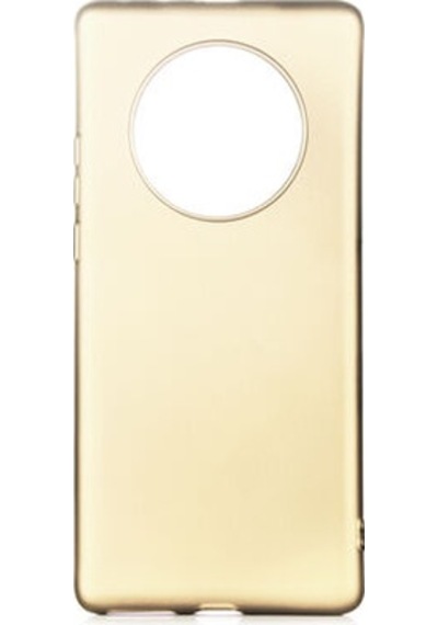 Huawei Mate 40 Pro Kılıf Esnek Yapılı İnce Slim Silikon Kapak Ryc/premier Gold