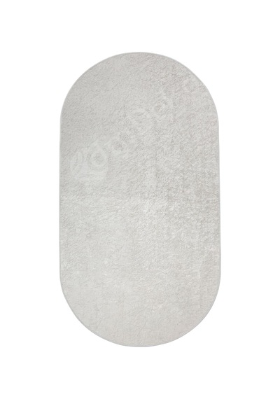 Janjanlı Oval Halı Açık Krem Salon Koridor Antre Mutfak Halısı Silinebilir Yolluk, Janjanlı-krem-oval-saçaksız, 80x100