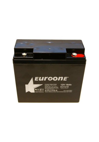 Euroone Bakımsız Kuru AGM Akü 12 Volt 18 Amper EO1218